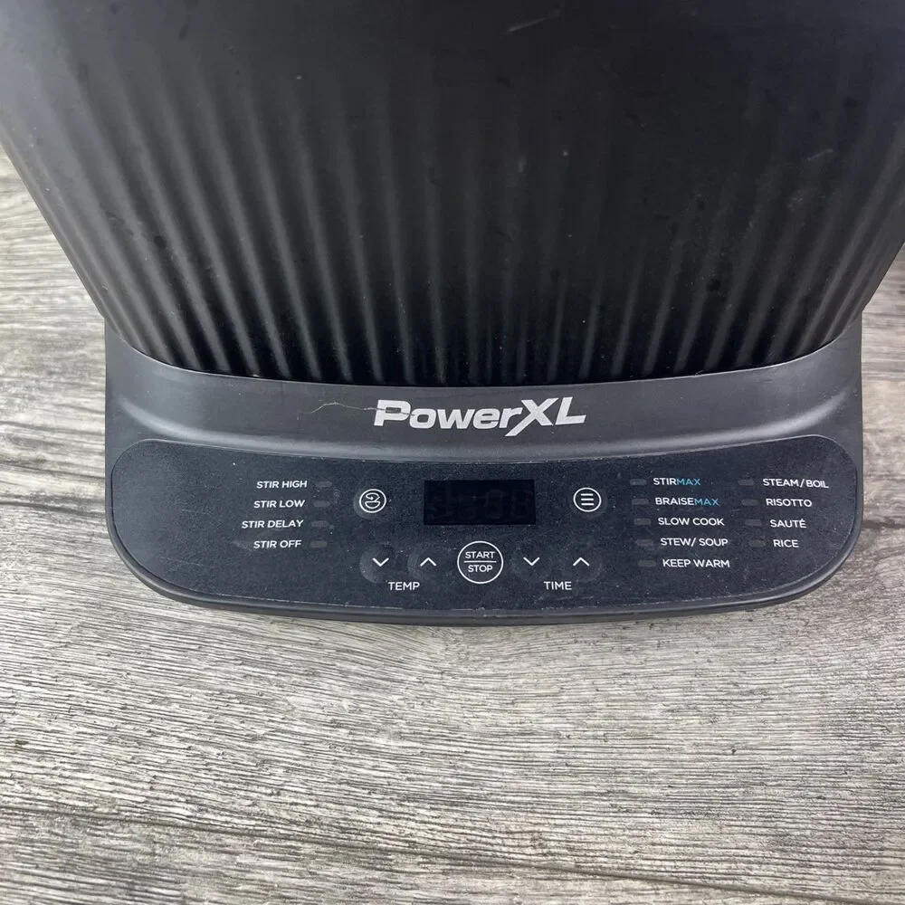 Power XL StirMax 7.5 Qt Multi-Cooker Auto Stir 9 Functions Keep Warm